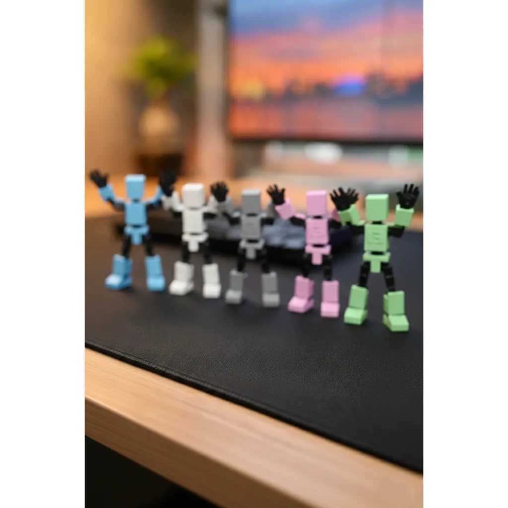 Boneco Mini 13 Articulado - Imagem 4