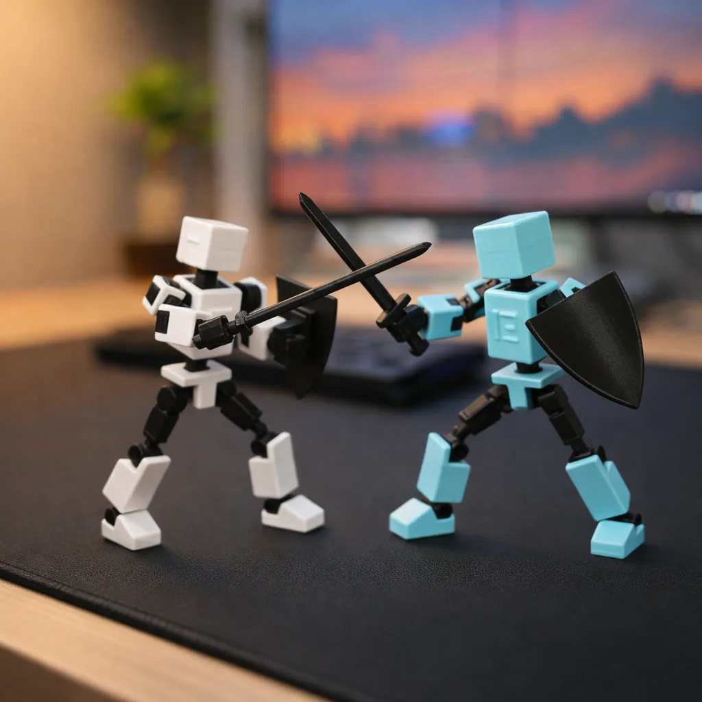 Boneco Mini 13 Articulado - Imagem 5